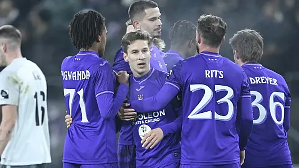 Kortrijk vs Anderlecht: Thorgan Hazard Starts, Ilaimaharitra Debuts in Key Jupiler Pro League Clash