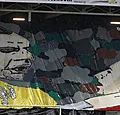 Le tifo pour Penneteau: la réplique des supporters rouches