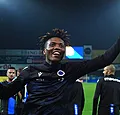 La réaction d'Okereke après son premier but avec le Club de Bruges