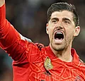 Courtois met ses plans à exécution avec une belle espagnole