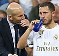 Zidane impressionné par le poids d'Eden Hazard