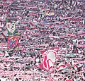 Les fans font arrêter le match avec des avions en papier