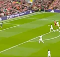 Les fans de United en délire après l'action de Lammens contre Liverpool 