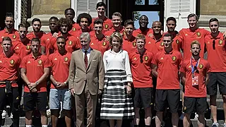 Les Diables Rouges ont reçu un coup de fil royal animé