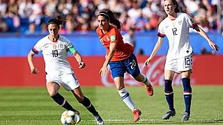 Les Etats-Unis en 1/8es de finale de la Coupe du monde féminine