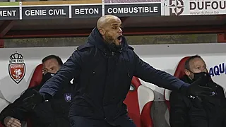 Kompany évoque le but de Mouscron: 