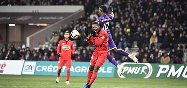 Aaron Leya Iseka participe au succès de Toulouse en Coupe de France
