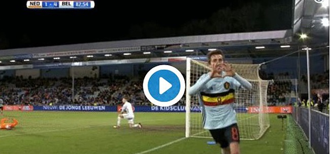HAHA Alexis De Sart marque avec les U21 mais loupe sa célébration (VIDEO)