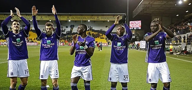 Anderlecht surprend et jette ce joueur dehors