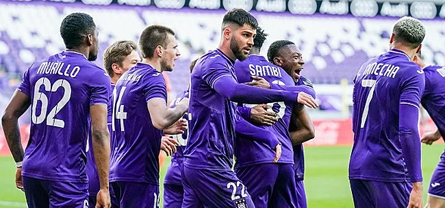 Foto: Anderlecht peut faire une croix sur les 10 millions espérés