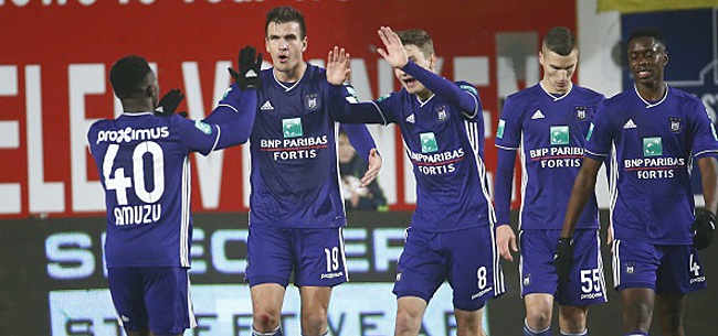 Anderlecht pose un geste pour unir ses fans et ceux de Genk
