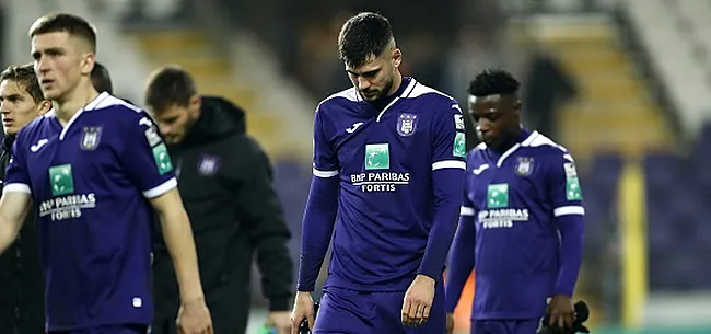 A Anderlecht, un seul joueur ose se montrer critique