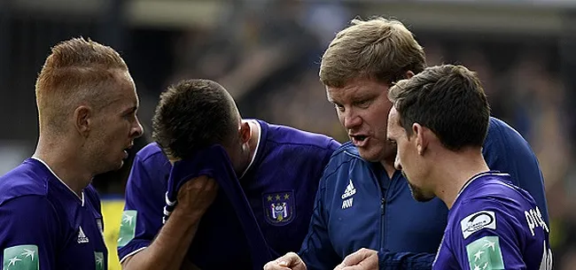 Il en a marre du coach et veut quitter Anderlecht