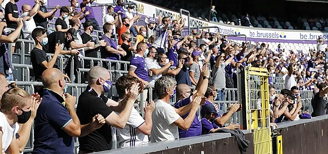 Les supporters d'Anderlecht pas certains d'en vouloir
