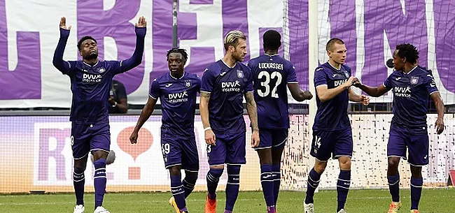 Anderlecht communique: 