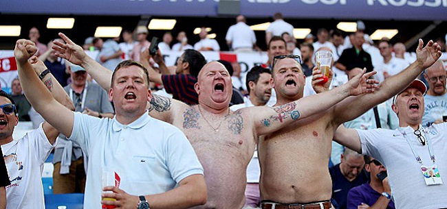 Les fans anglais n'en reviennent pas: ils les ont rejoints pour suivre le match