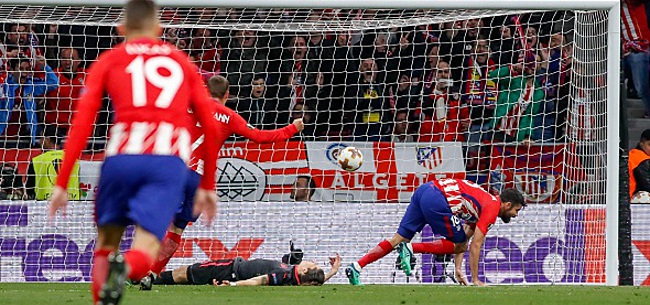 Quatre matches de suspension: l'Atlético privé d'un élément important en finale