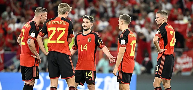 Foto: Deux Diables Rouges dans les flops de la Coupe du Monde