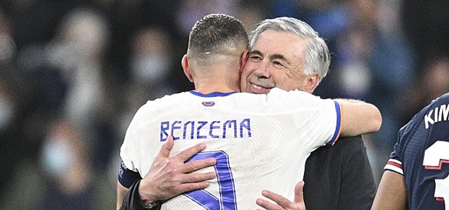 Foto: La photo d'Ancelotti et Benzema qui fait le tour des réseaux