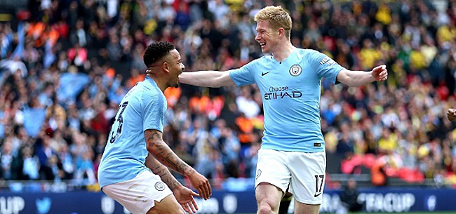 Triplé historique pour Manchester City, De Bruyne buteur (VIDEO)