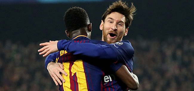 Dembélé écarté pour affronter le Betis, Lionel Messi de retour