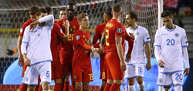 La Belgique ira bien à l'Euro! Mais le record n'est pas battu