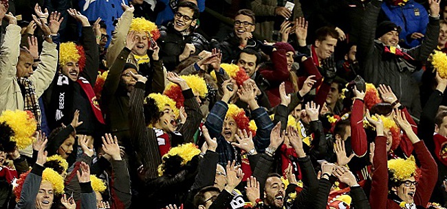 PHOTO: le tifo hommage des Belgium-Ultras en l'honneur de Josip Weber