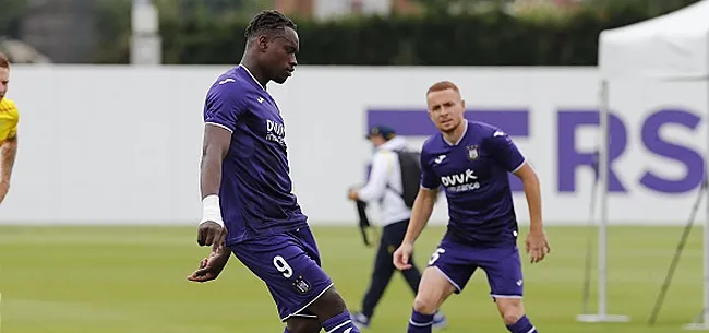 La compo d'Anderlecht: Dimata en pointe