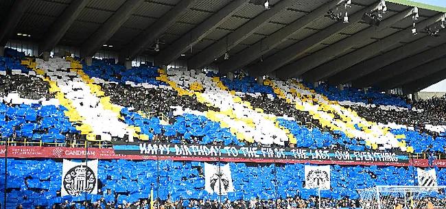 Foto: Un Rouche réagit aux débordements des supporters du FC Bruges