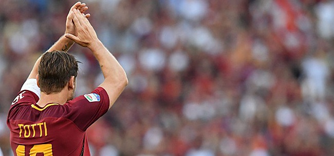 Francesco Totti en deuil