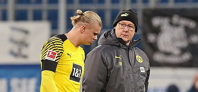 Dortmund donne des nouvelles d'Erling Haaland après sa blessure