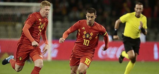 Eden Hazard réplique à Courtois et De Bruyne: 