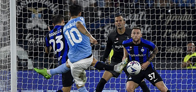 L'Inter s'incline face à la Lazio après un but de classe mondiale