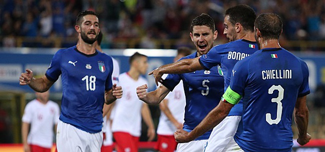 L'équipe d'Italie retrouve la Belgique