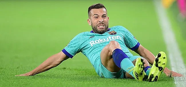 Jordi Alba connait la durée de son indisponibilité