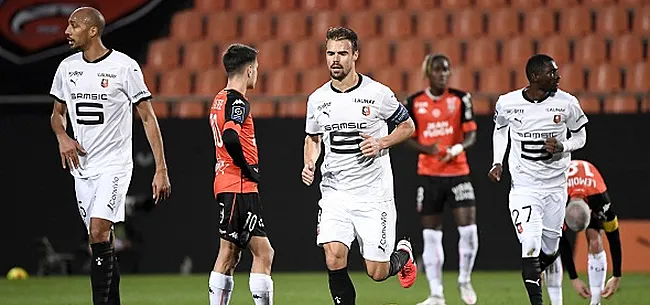 Le Stade Rennais fonce sur un défenseur des Diables Rouges 