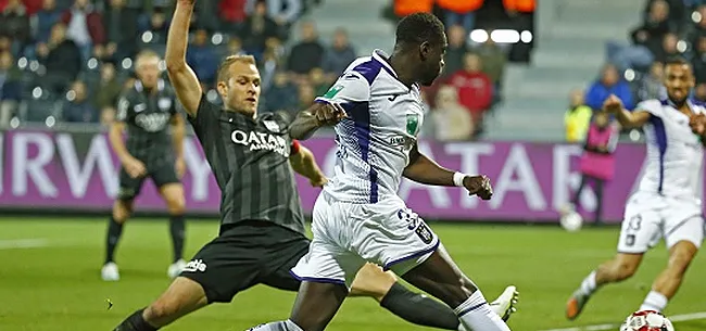 Il ne sait pas s'il va rester à sa place à  Anderlecht