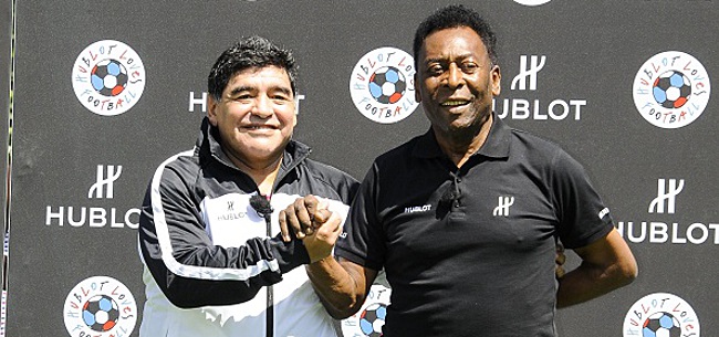 Le message touchant de Pelé à Maradona