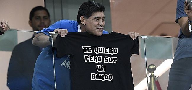 Maradona pète les plombs après la qualification de l'Argentine (PHOTO)