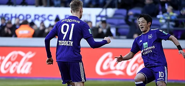 Anderlecht passe deuxième: 