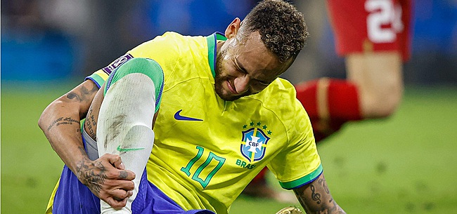 Foto: L'état impressionnant de la cheville de Neymar. Déjà la fin ?