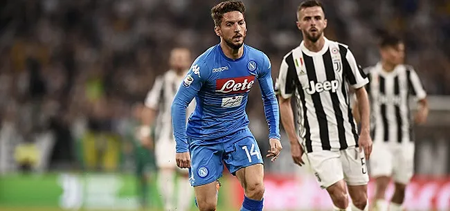 Coup dur pour Mertens et Naples avant d'aller à Turin