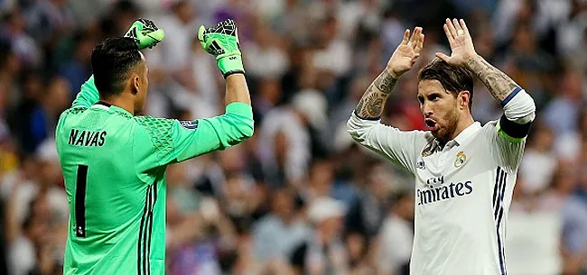 Foto: Sergio Ramos en veut-il à Hazard et Courtois?