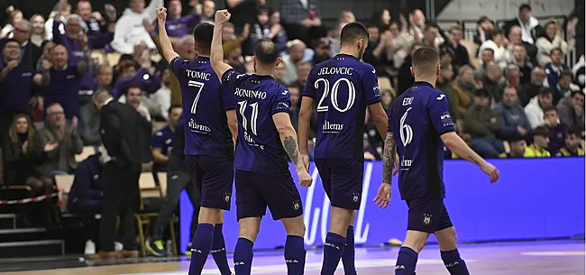 Le RSCA Futsal remporte la Coupe de Belgique