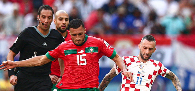 Foto: Amallah réagit au match nul du Maroc contre la Croatie