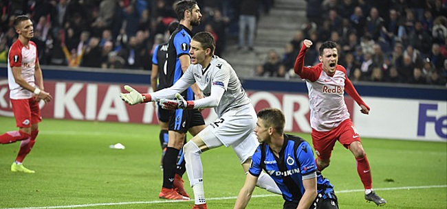Bruges se fait humilier par Salzbourg et quitte l'Europa League