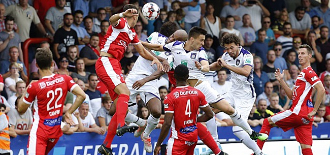 Foto: Anderlecht revient de Mouscron avec deux joueurs blessés