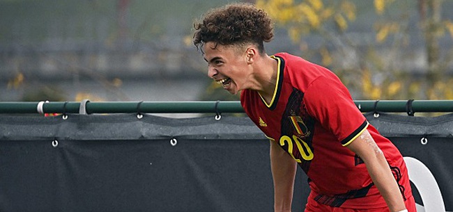 Les U18 belges s'imposent, un Brugeois élu homme du match