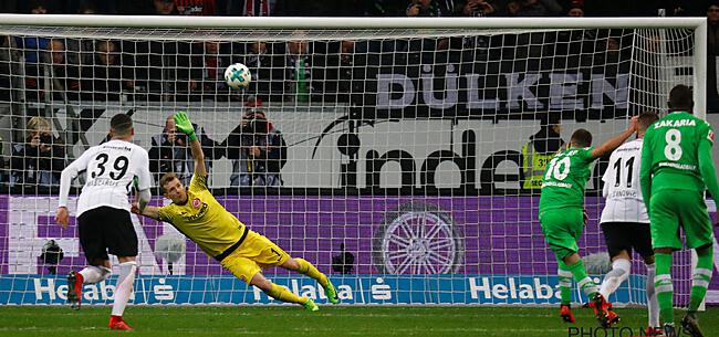 Foto: Thorgan Hazard loupe un penalty, Gladbach s'incline à Francfort (VIDEO)