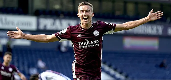 Foto: Castagne marque déjà avec Leicester, assist de Praet